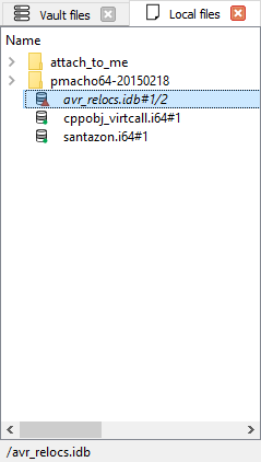 File is marked as outdated
